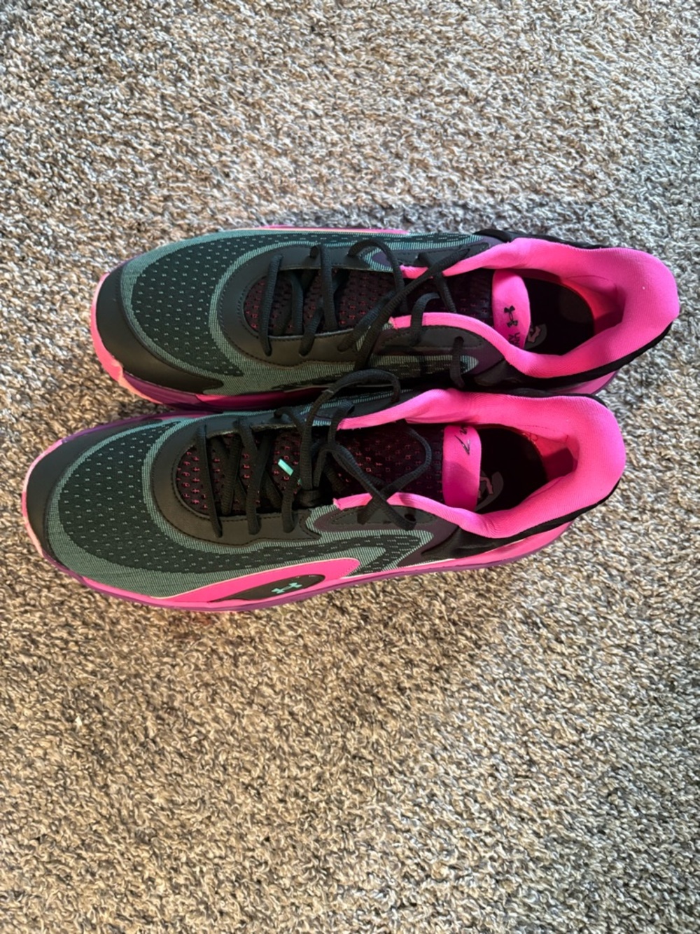 Under Armour Women's Athletic Shoes - Gray & Pink